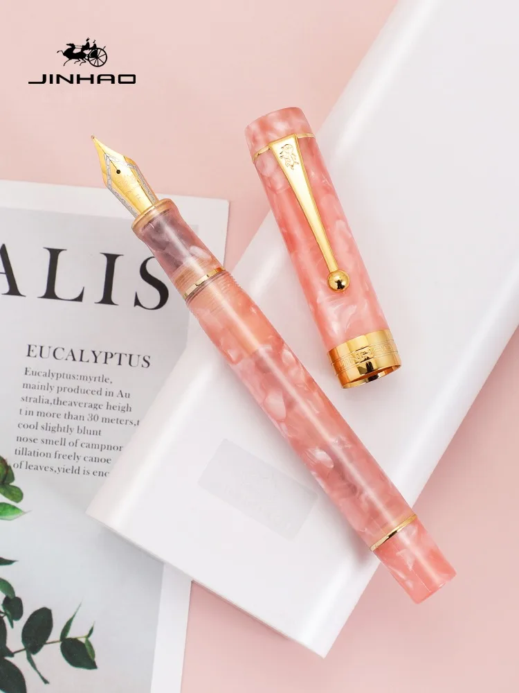 Jinhao 100 centennial vulpen 18kgp punt hars zakelijk cadeau_voghion.com