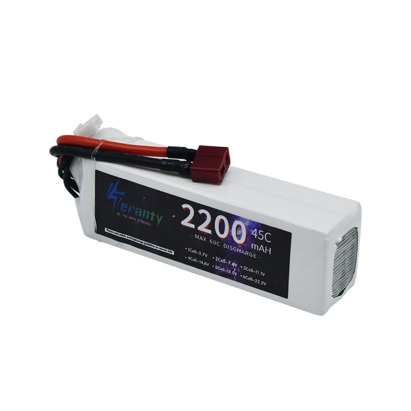 Batterie Lipo 4S 14.8V 1500-3300mAh 45C pour Drone RC