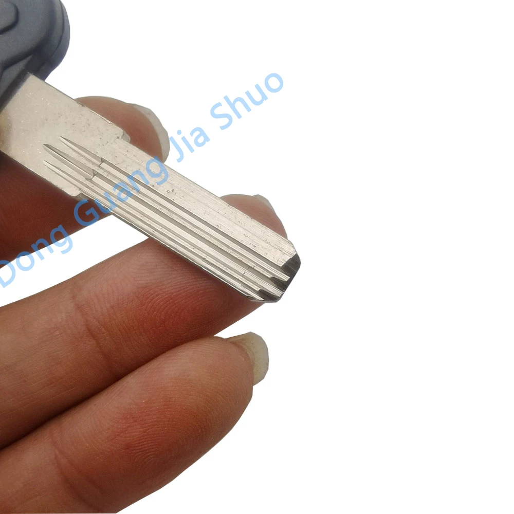 25pcs JS1745 Triangle key blank Super B double key blank