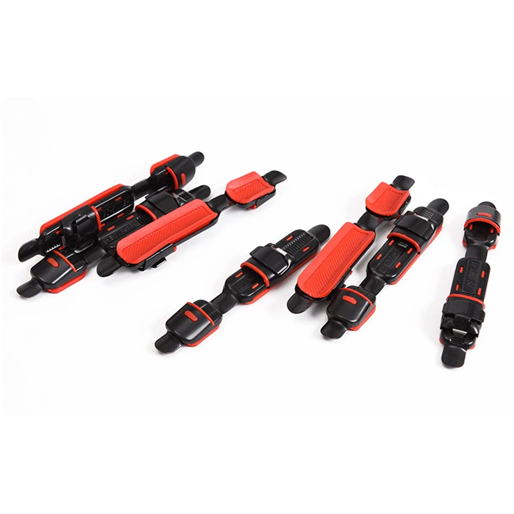 Reel Seat Deck Fishing Rod Clip Fitted Wheel Reel Rubber Cushion Tools Accessory Holder Fishing Tackle 12Pcs