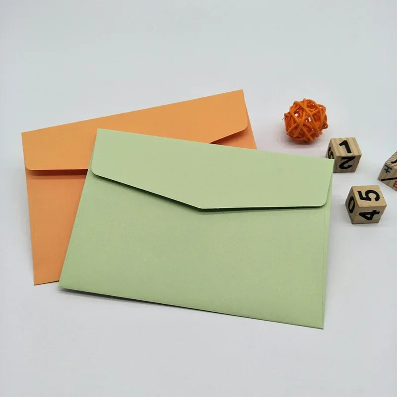 42 Mini Enveloppes Kraft Colorées - 7 Couleurs Nacrées, 10x7cm, Pour Cartes Cadeaux, Mariage, Fêtes
