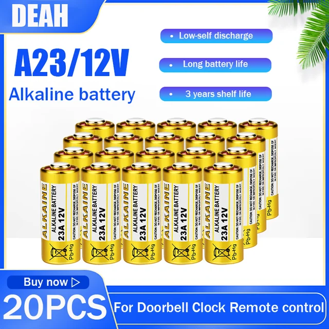 Batterie alcaline LiCB A23 23A 12V ( 5 -Pack ) Maroc