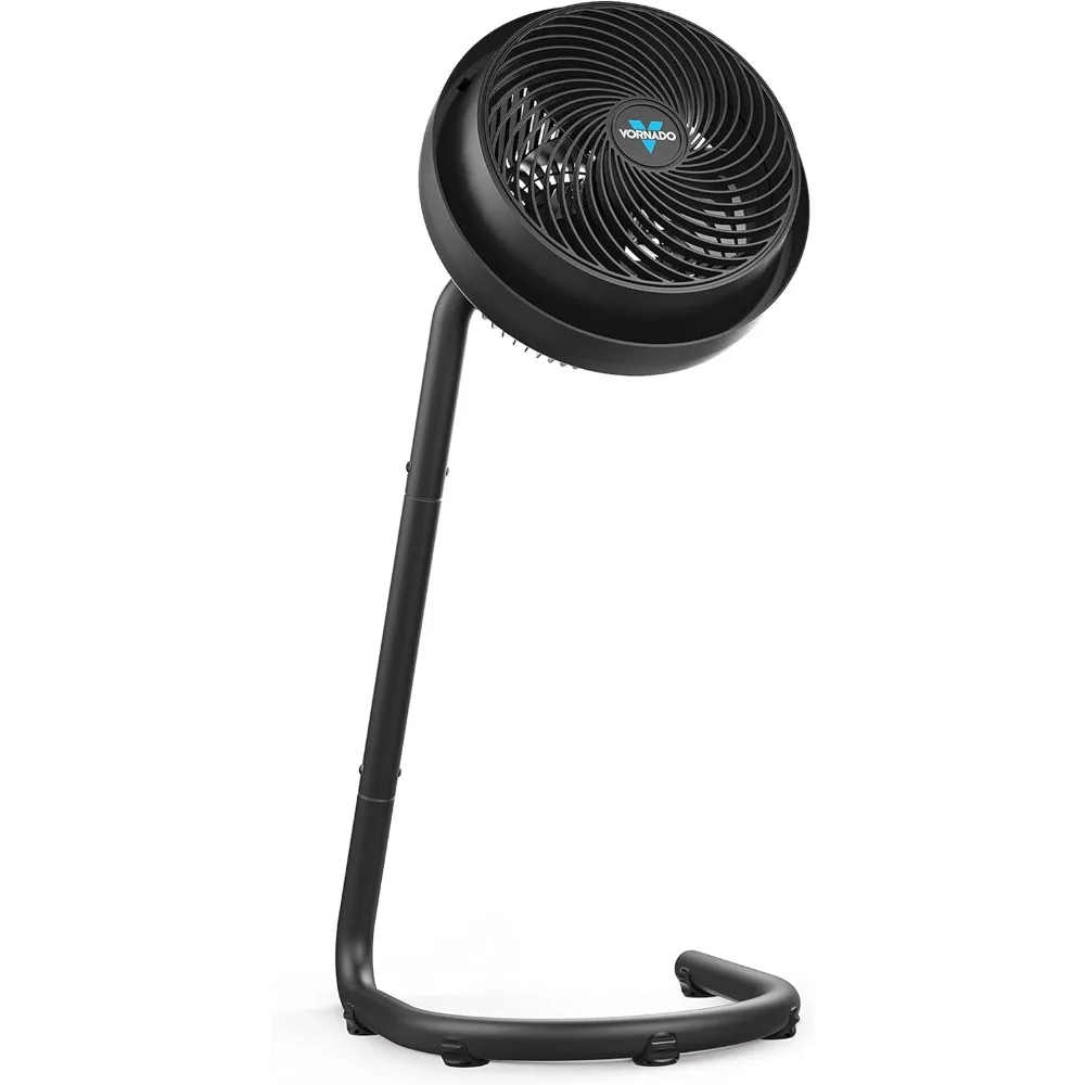 

783 Full-Size Whole Room Air Circulator Fan, Adjustable Height, 3 Speeds, Tilt Head, Removable Grill, Moves Air 100 Feet