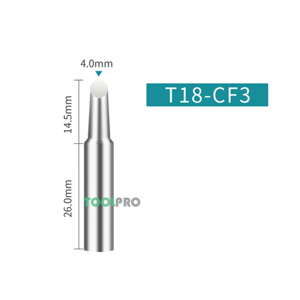 T18 Serie Löten Tipps Fit Für HAKKO FX-888 FX-888D FX-8801 FX-600 Blei Freies Eisen Düse Schweißen Griff Bleistift Bit Eisen tipps – Detail 9