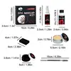 Halloween Makeup Kit Professional Face Body Paint Spooktacular Wound Scar Wax Makeup Fake Scab Blood Spatula Spooky Painting Kit 6