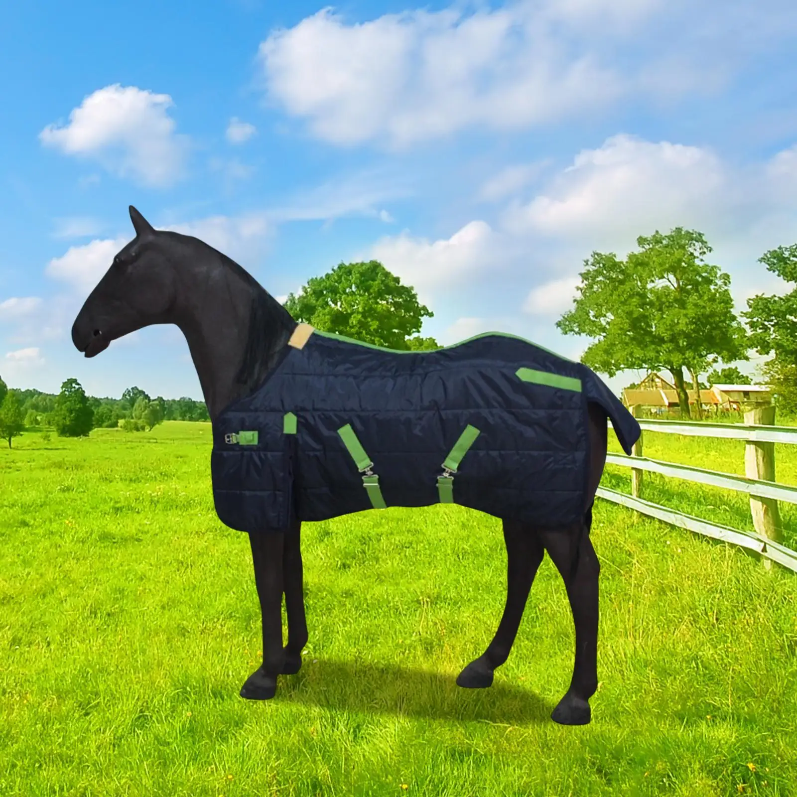 Horse Clothing with Tail Cover Equestrian Apparel Horse Wear Foal Pony