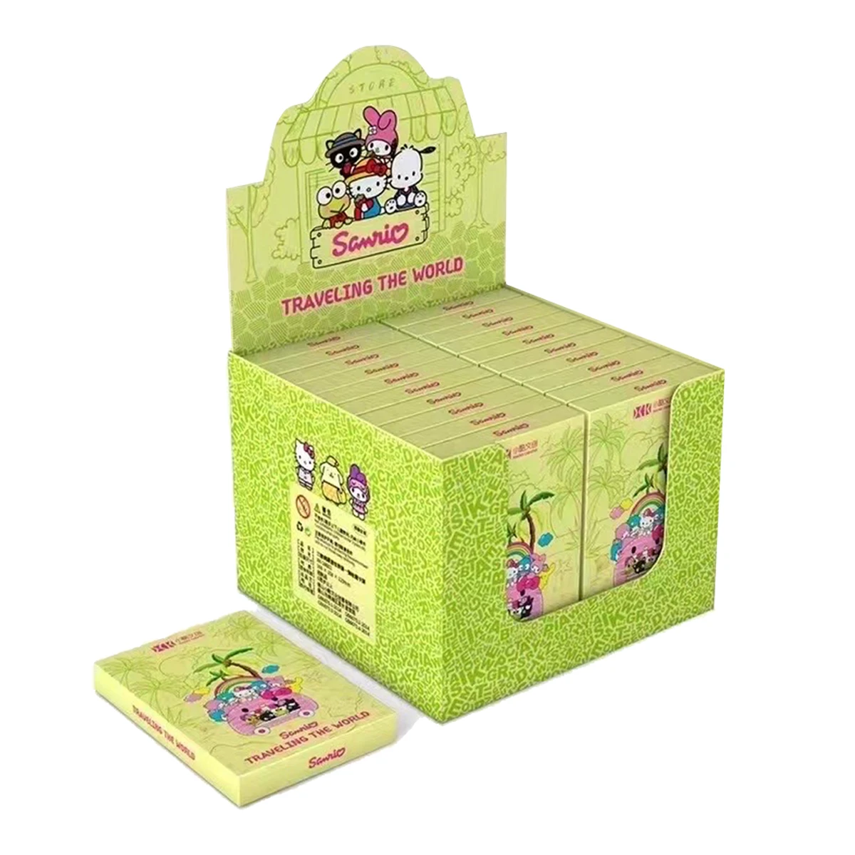 Hello Kitty Sanrio Kuromi Shining Cards My Melody Cinnamoroll Cartoon Collectible Game Trading Card Children Card bricksToy Gift 2