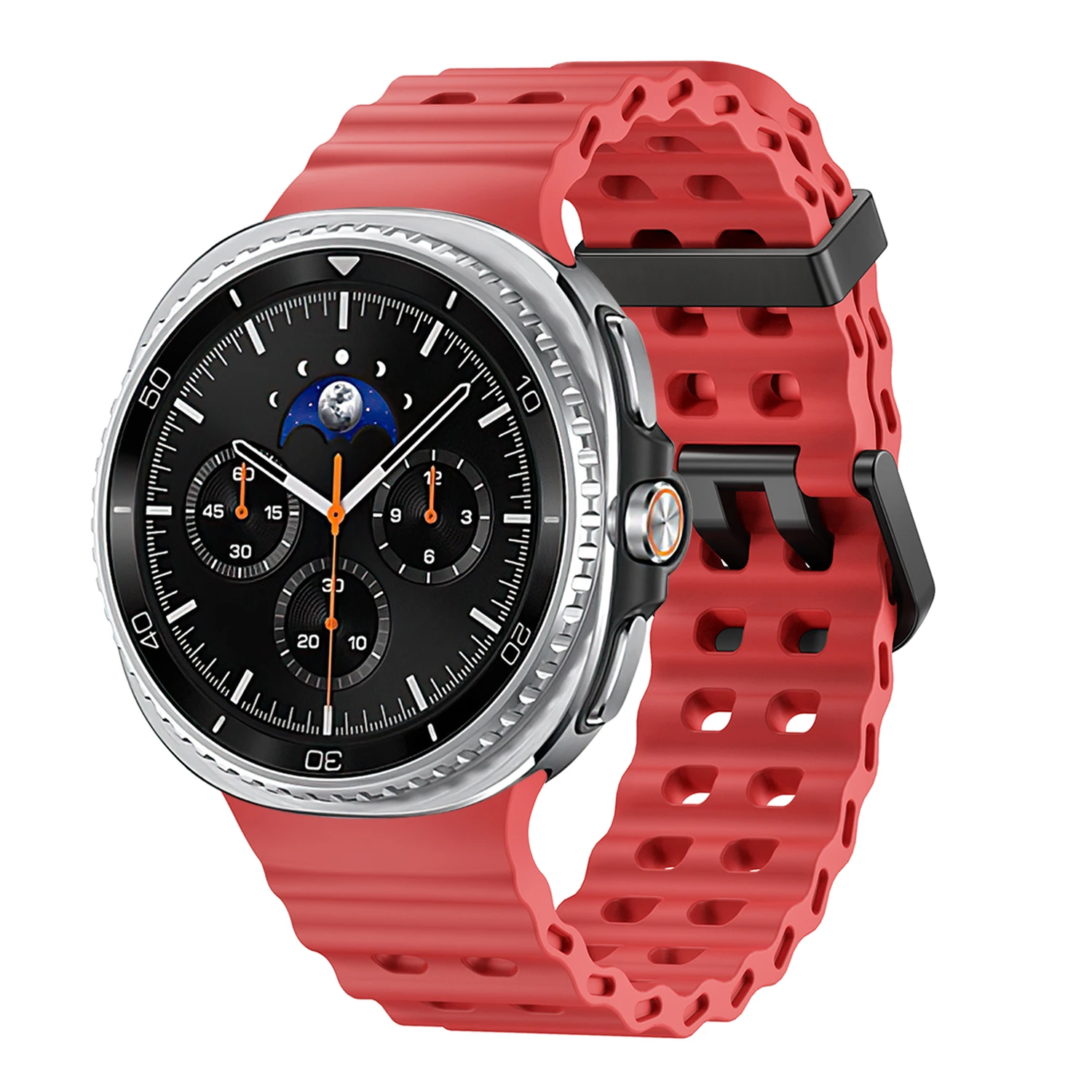 Premium Silicone Watchband for Samsung Galaxy Watch - Marine Blue