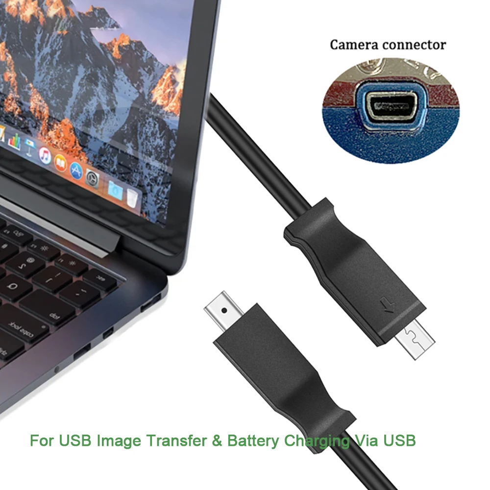 Mini 8pin USB Data Cable for Kodak camera M893IS M1033 C180