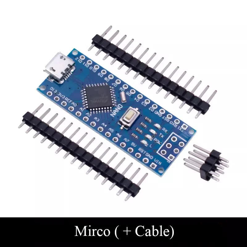 나노 미니 USB 부트로더 호환 TZTrduino 나노 3.0 컨트롤러 CH340 USB 드라이버 미니 프로그래밍 케이블 (아두이노 프로젝트용)