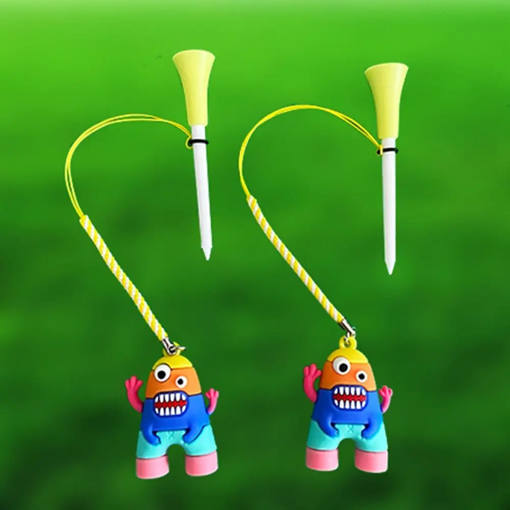 Description Picture 4 of itemGolf Accessories 8.3mm Golf Ball Tees Astronaut Prevent Loss of Golf Rubber Tees Cartoon Easy To Find Golf Enthusiasts