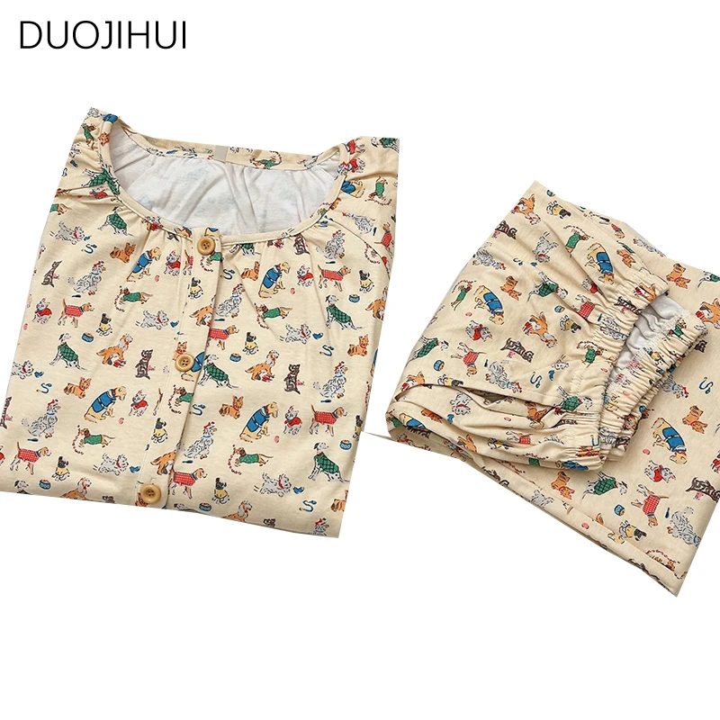 Рисунок 5 - DUOJIHUI Комплект пижамный женский из двух предметов