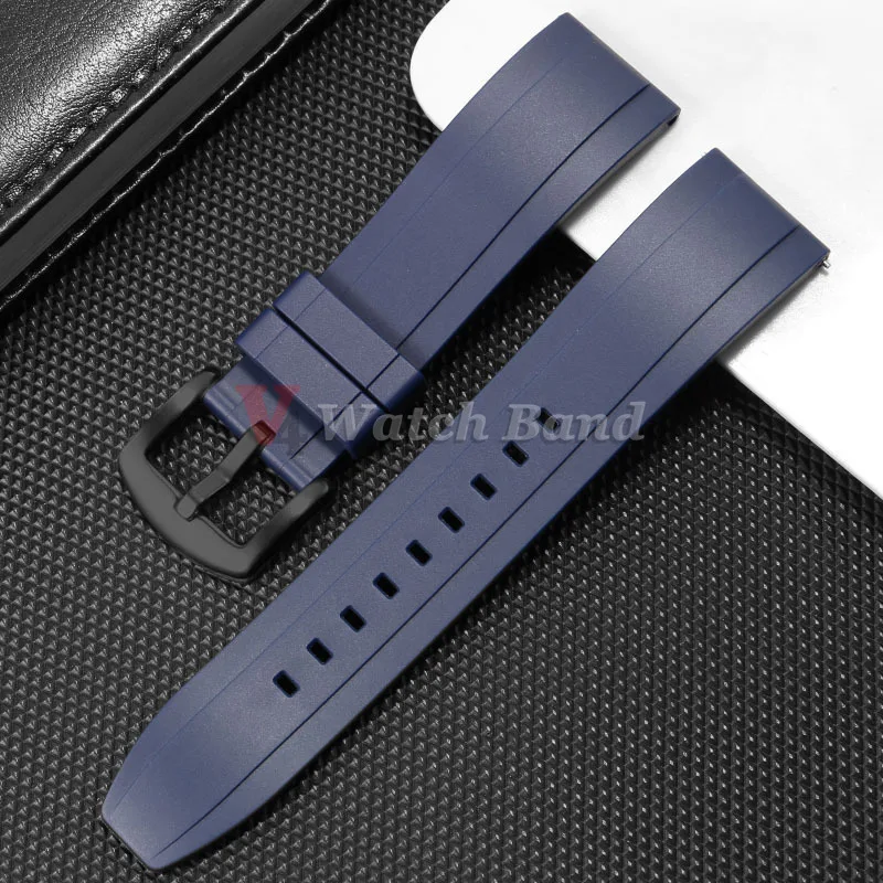 Premium Quick Release Silicone Watch Strap – Durable Rubber Band in Multiple Widths