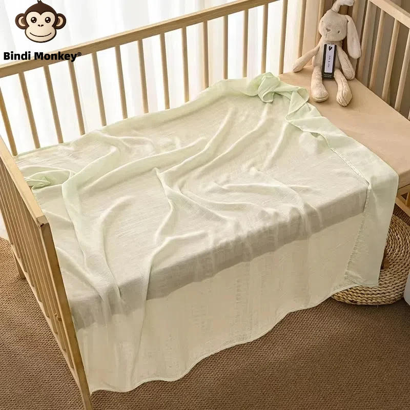 Baby blanket square shape pure color bamboo fiber soft and comfortable120cm*120cm 5