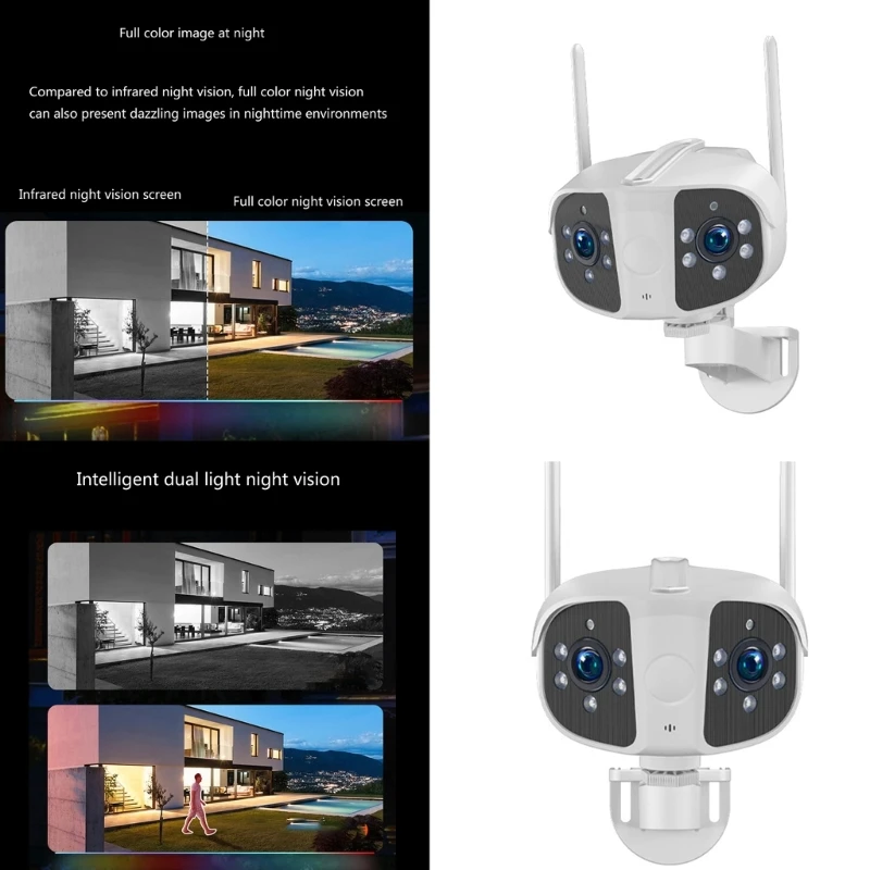 

M6CA K13 Wi-Fi-камера для внутренней безопасности, двусторонняя связь и простое обнаружение удаленного доступа