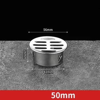 ท่อระบายน้ำที่พื้นระเบียงกลางแจ้งป้องกันการระบายน้ำที่ครอบหลังคากระโปรยปรายที่ครอบท่อระบายน้ำบนดาดฟ้าสแตนเลสขนาด50-200มม. 16