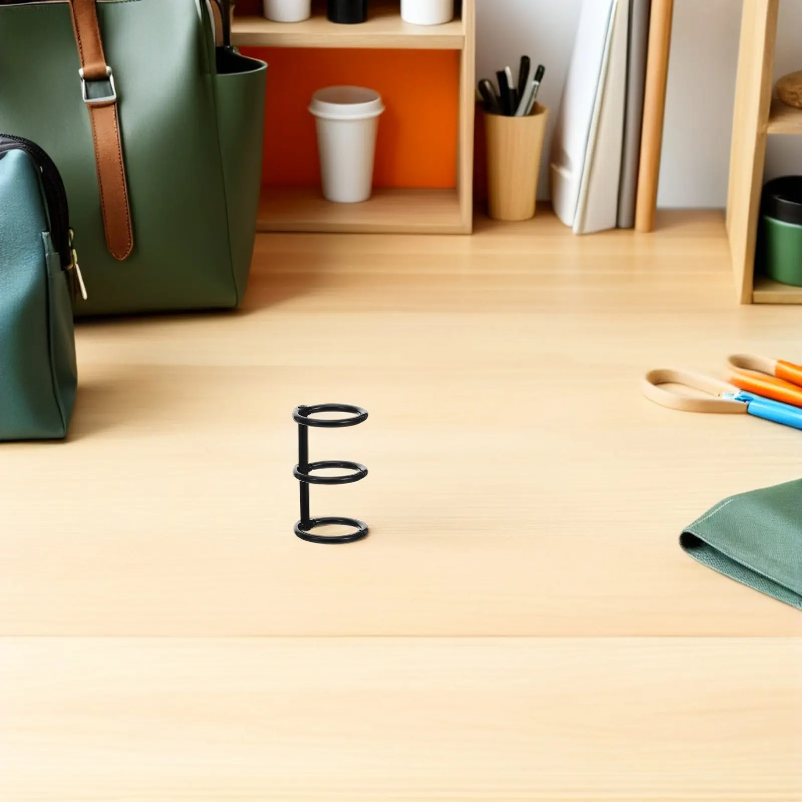 20pcs 금속 바인더 링 3링 루즈리프 바인딩 북 링 DIY 공예용 노트카드 인덱스 카드 사무용 정리 바인더