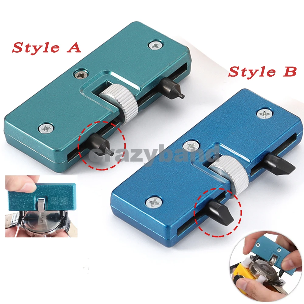 Enhanced Watch Back Case Opener and Repair Tool Set with Holder Accessories
