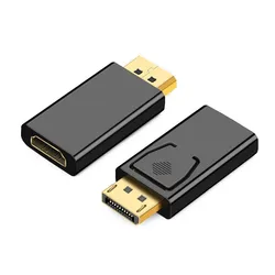 Ultra HD DisplayPort to HDMI Adapter - 4K to 1080P Video & Audio Converter (1080P)