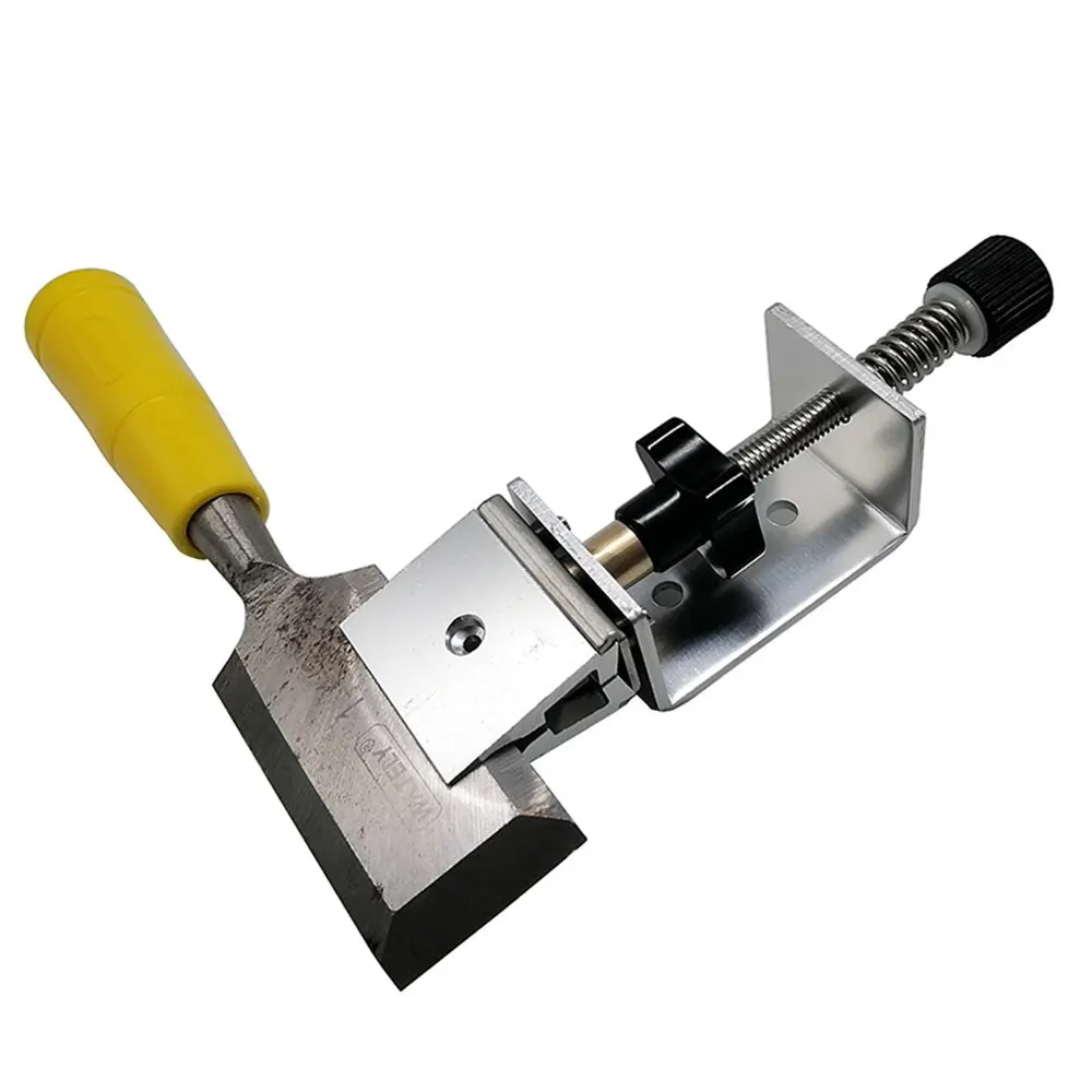 홈 주방 DIY 나이프 블레이드 고정 에지 앵글 샤프너 소용돌이 클램프 용 금속 360 도 플립 클립