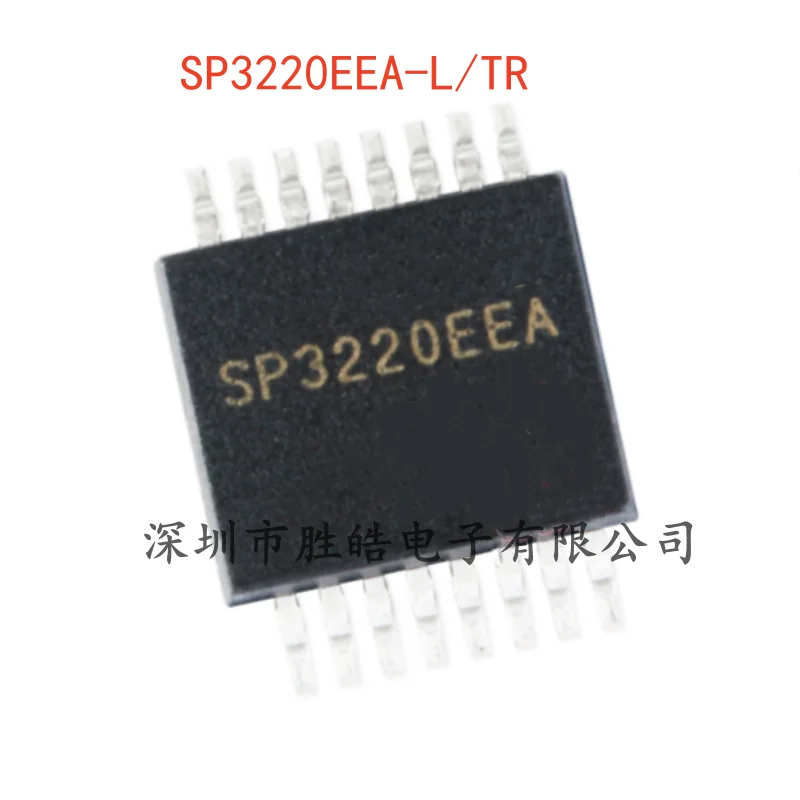 

(10PCS) NEW SP3220EEA-L/TR 3V-5.5 RS232 Transceiver Chip SSOP-16 SP3220EEA-L/TR Integrated Circuit