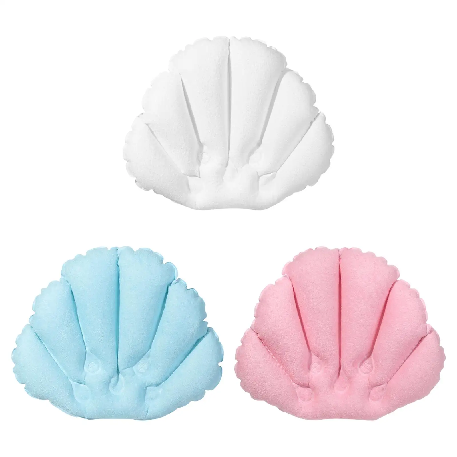 Bath Pillow Bath Pillow for Tub Slip with Suction Cups Headrest SPA Bathtub Head Rest