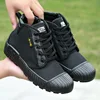 New release shoes for men and women, low slip, wear-resistant, breathable construction shoes for construction sites 5
