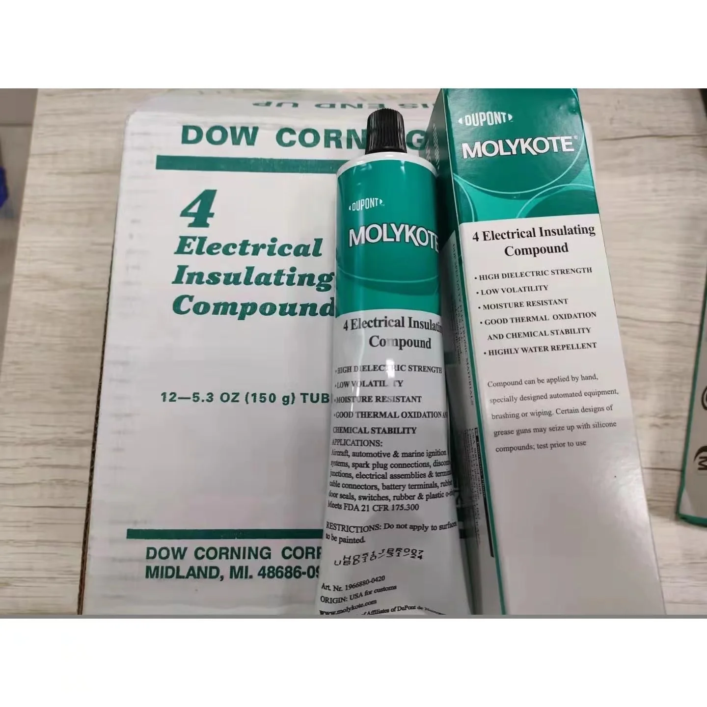 미국 DOW CORNING DC4 절연 젤, 전기 절연 페이스트, 실리콘 그리스 DC-4 도장 윤활