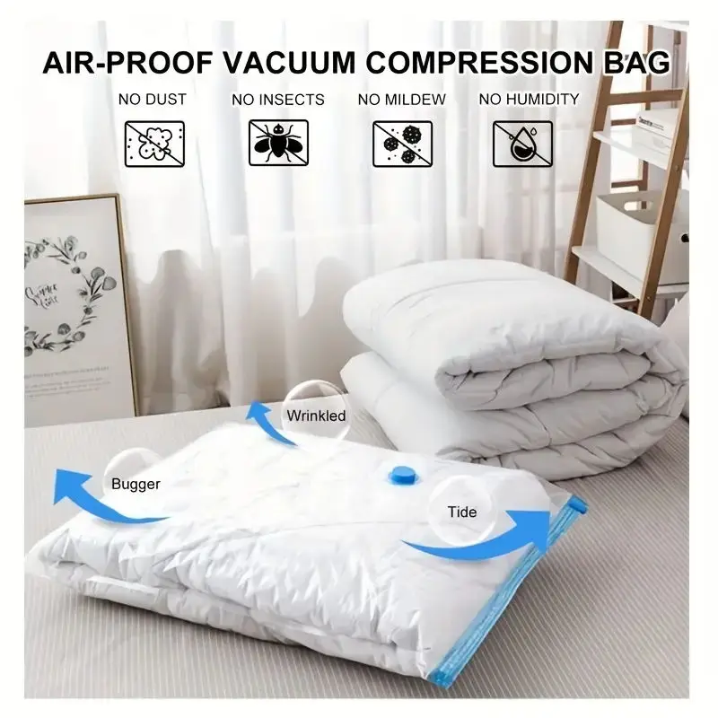 Space-Saving Vacuum Storage Bag for Home and Travel Essentials