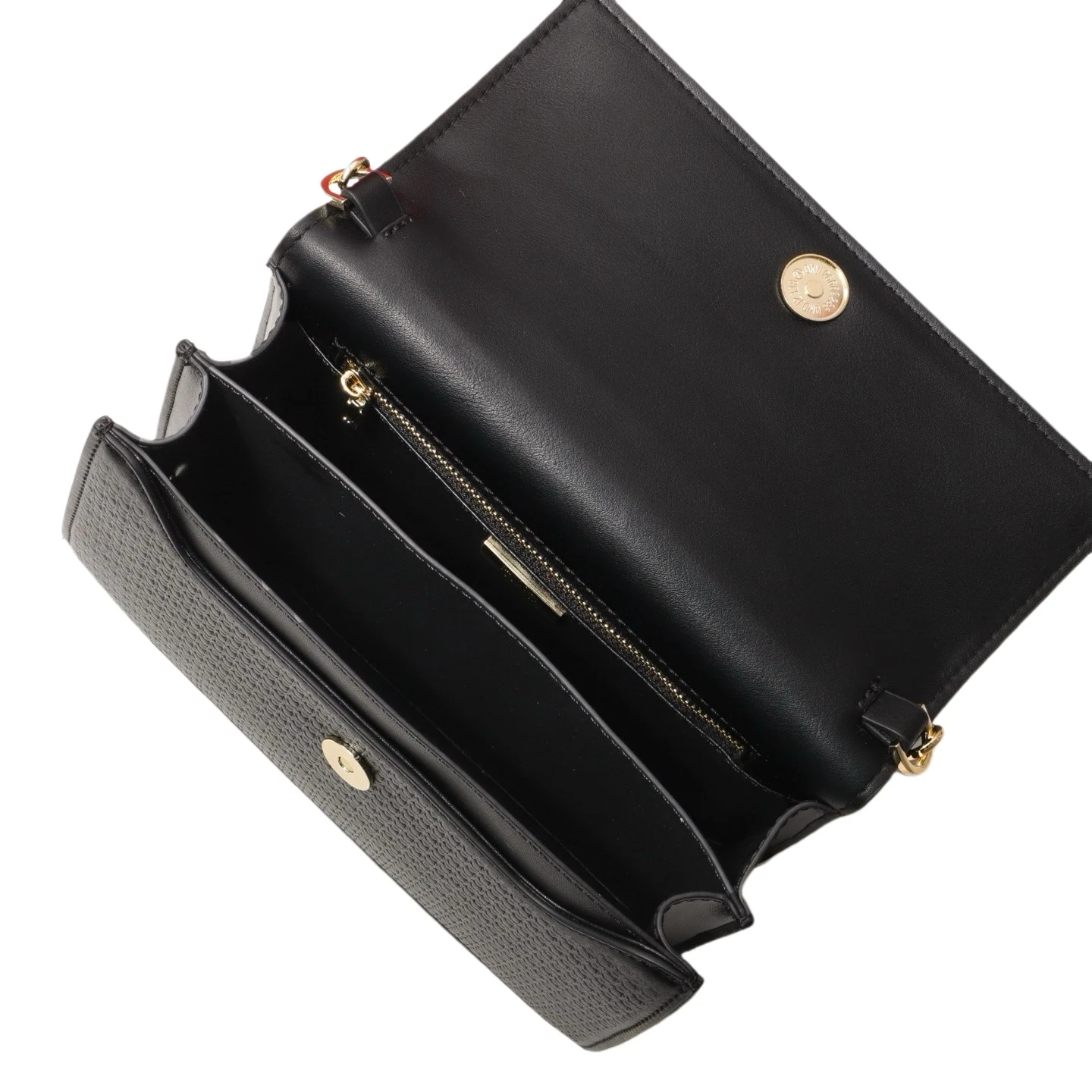 حقيبة كروس مصممة خصيصًا من CH، تتميز بطباعة حروف ع...