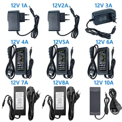 Universal 220V to 12V Switching Power Supply Adapter - Adjustable Current Transformer for LED Systems (12V 2A)