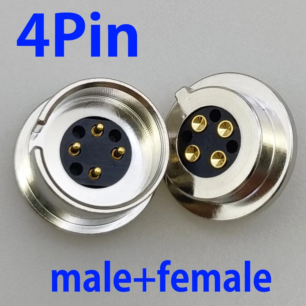 Kartenschlitz-Magnetstecker Hochstrom-Magnetverbinder 4-Pin Stecker-Buchse-Sonde DC-Stromversorgung Lade-Magnetstecker – Detail 4