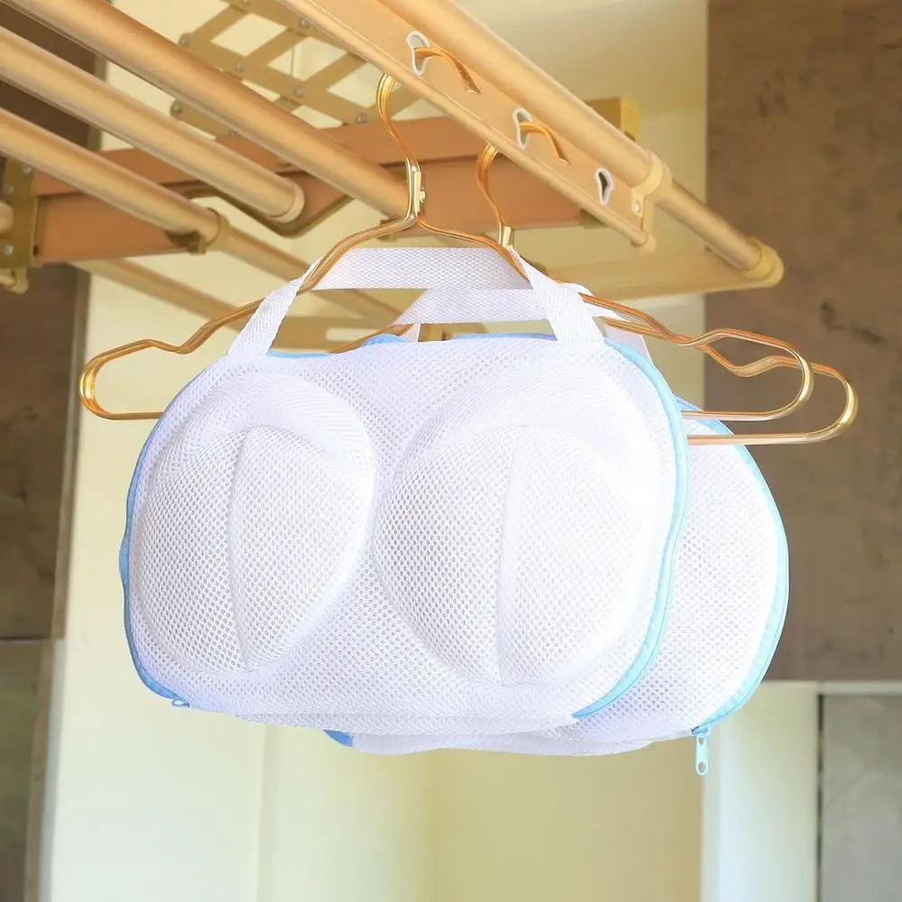Washing Laundry bag Clothing Care Foldable Protection Net Filter Underwear Bra Socks Underwear Washing Machine Clothes 4