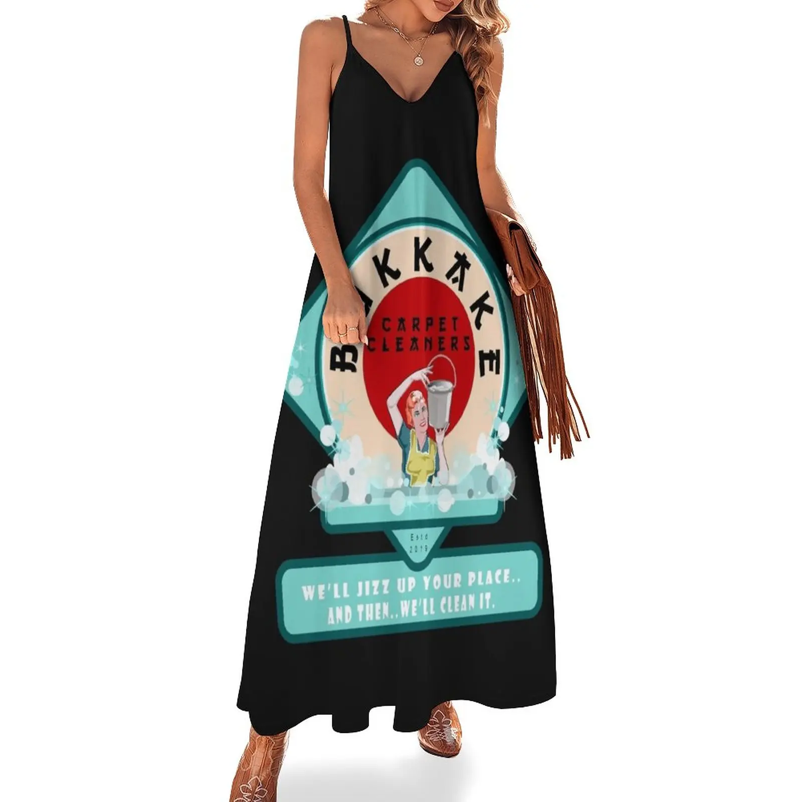 

New Bukkake Carpet Cleaners Sleeveless Dress Bride dresses