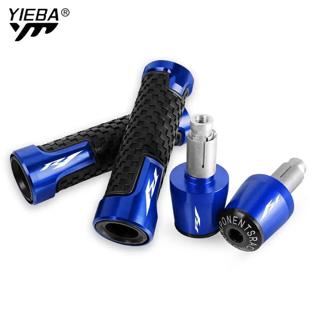 

7/8'' 22mm Motorcycle Handlebar Grips Ends Handle Bar Cap Grip End Plugs FOR YAMAHA R1 YZF-R1 2012-2016 2017 2018 2019 2020 2021