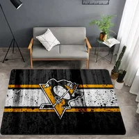 Ice Hockey Sports Door Mat Washable Non-Slip Living Room Sofa Chairs Area Mat Kitchen Toilet Rug 2