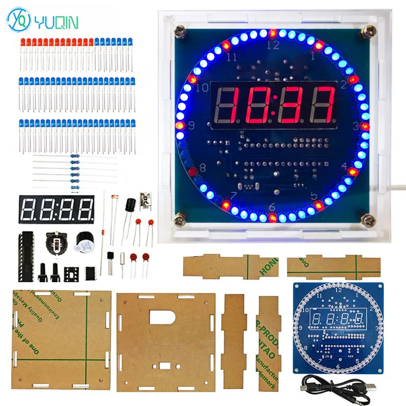 Four Position Rotating Electronic Clock Temperature Controlled