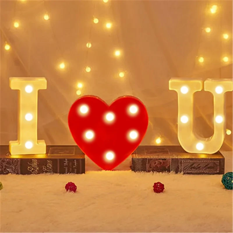 Illuminated Alphabet LED Letter Lamp - Decorative Lighting