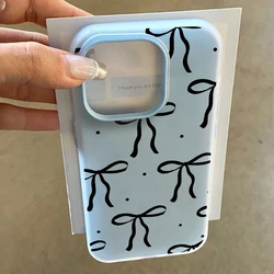 Elegant Black Bow Silicone Phone Case - Stylish Protective Cover - Galaxy S23 Ultra (LA - T0485)