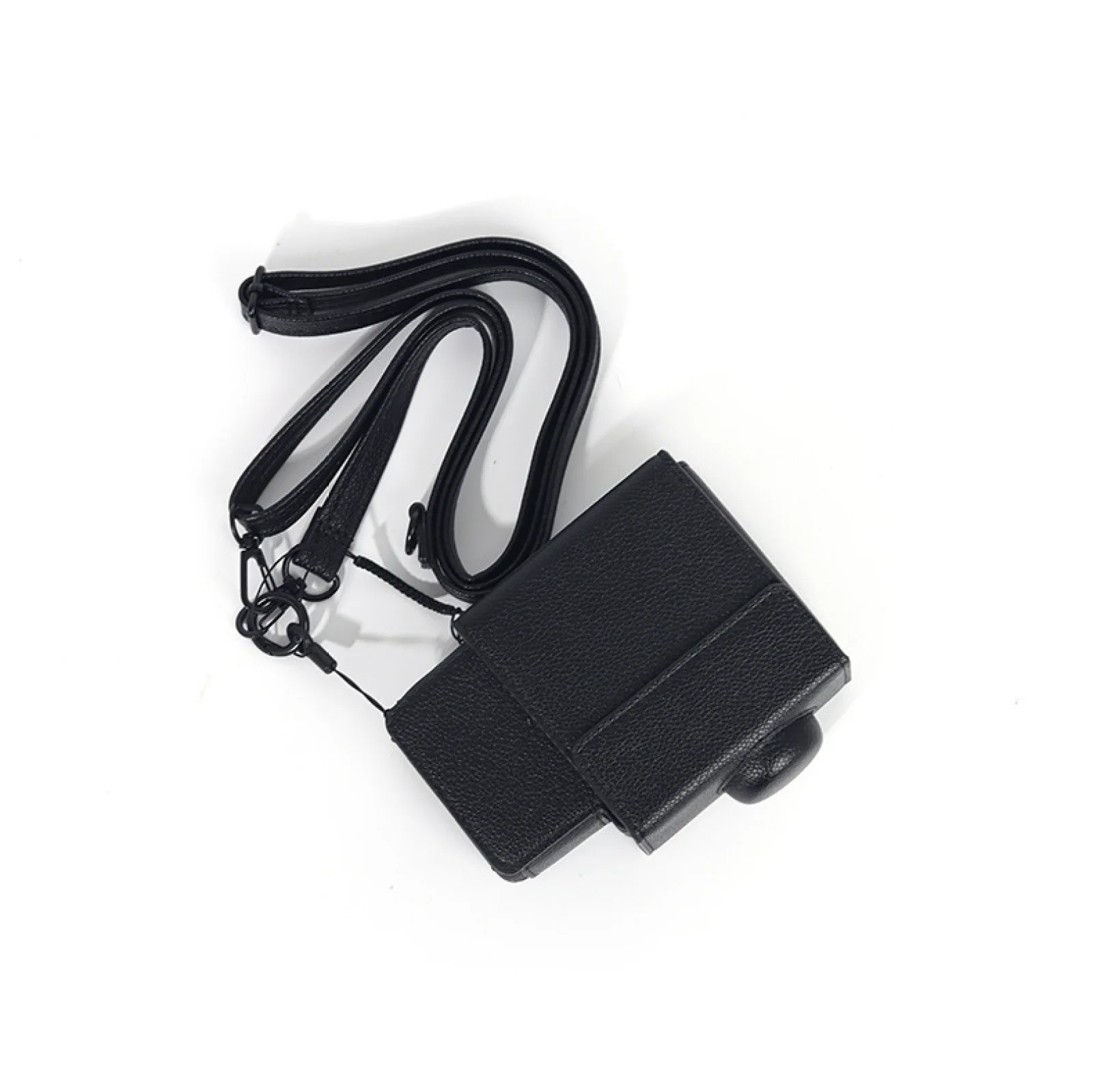 Instax mini Evo 시네마 카메라용 PU 가죽 케이스, 조절 가능한 어깨끈이 있는 보호 케이스, 단색 보관용 휴대 가방