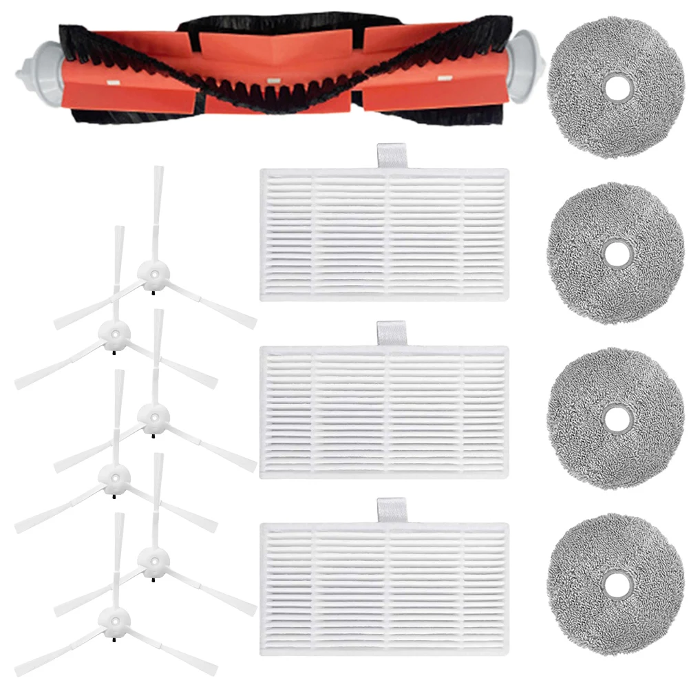 

Main Side Brush Filter Mop Pad For Uwant U200 Pro /For Edison 2 Plus Vacuum Cleaner Replacement Robot Sweeper Spare Part