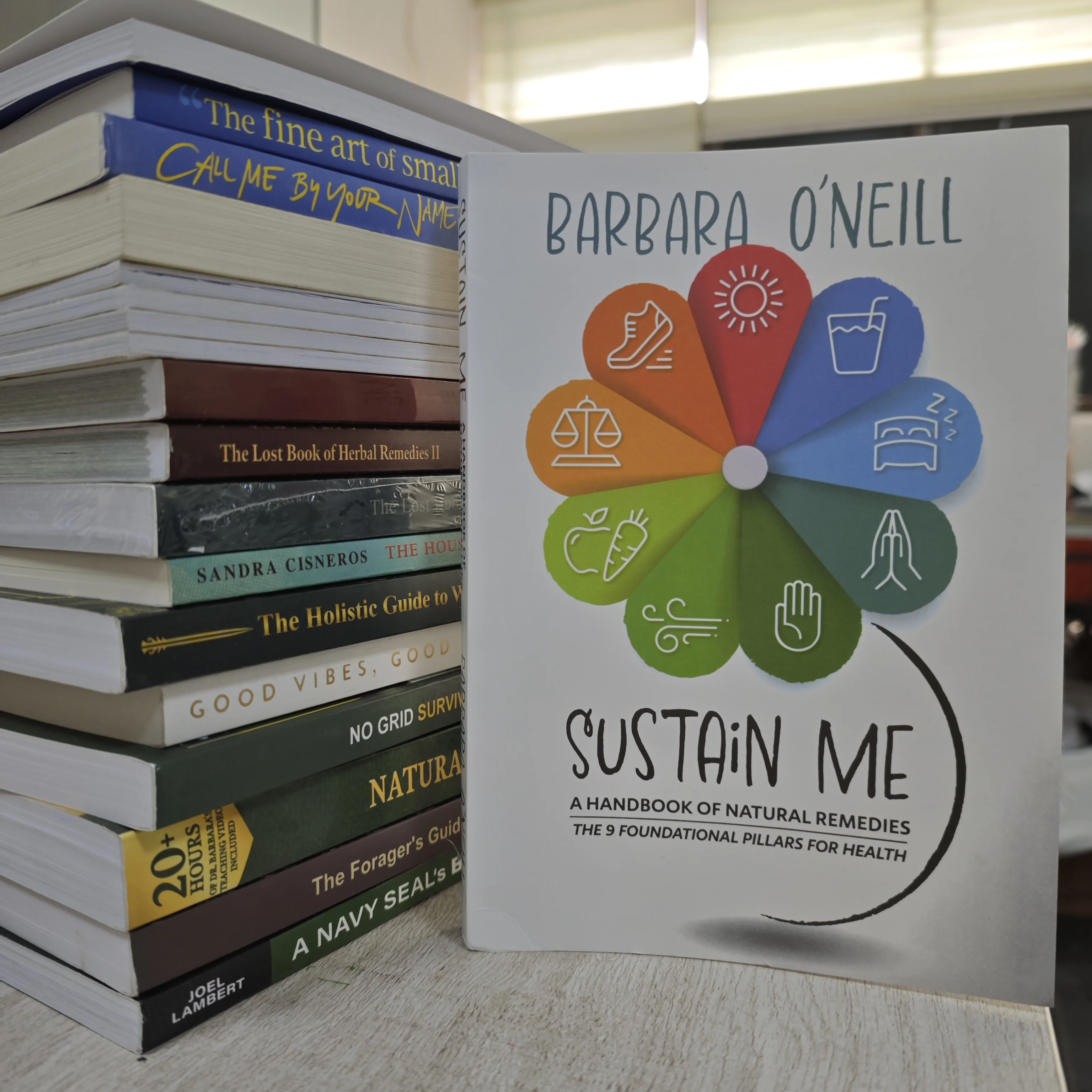 New O'neill Sustain Me: A Handbook Of Natural Remedies English Book The 9 Foundational Pillars For Health Paperback