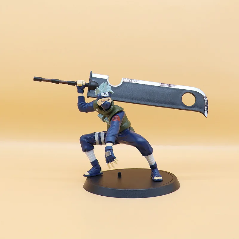 thumbnail image 1 of Añade a tu colección de Naruto: conjunto de 8 figuras de acción, incluidos Sasuke y Kakashi, 1 of 5