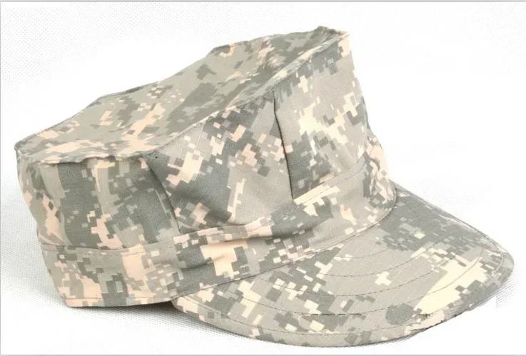 Octagon Camouflage Hat Tactical Marine Camo Cap RipStop Marine Hat Sport Ranger Fishing Hiking Cap MilSpec