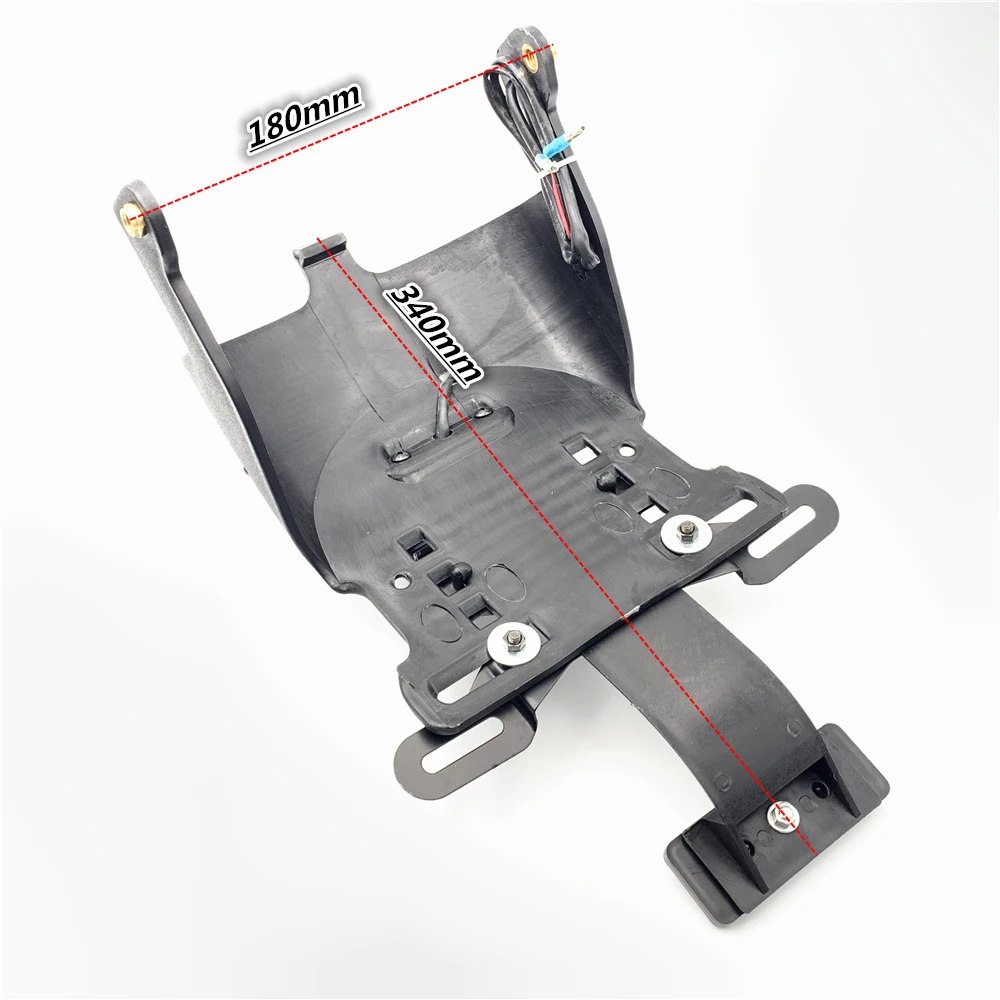 할리 스포스터 XL 883 1200 48 2004-2019 오토바이 리어 펜더 번호판 브래킷 홀더 LED 테일 라이트 브레이크 램프 포함