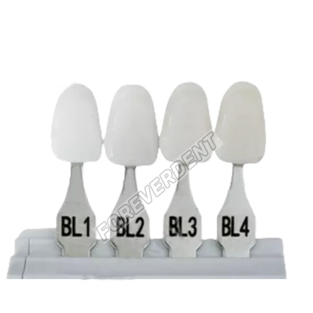 歯科 A-D 漂白シェードガイド漂白チャート 4/20 色歯のホワイトニング