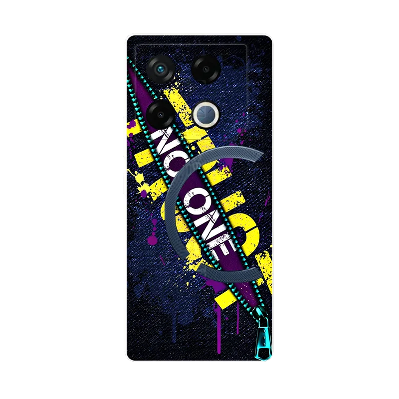 Funny Cute Silicone Soft Back Case with Shockproof Bumper - Infinix GT 20 Pro