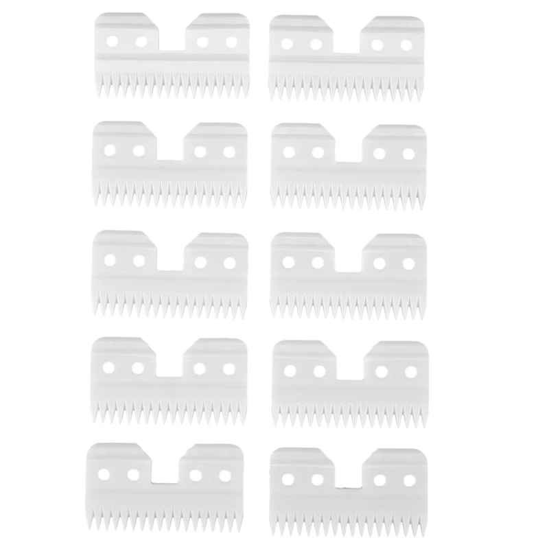 10 Teile/los Austauschbare Keramik 18 Zähne Pet Keramik Clipper Schneiden Klinge für Oster A5 Serie