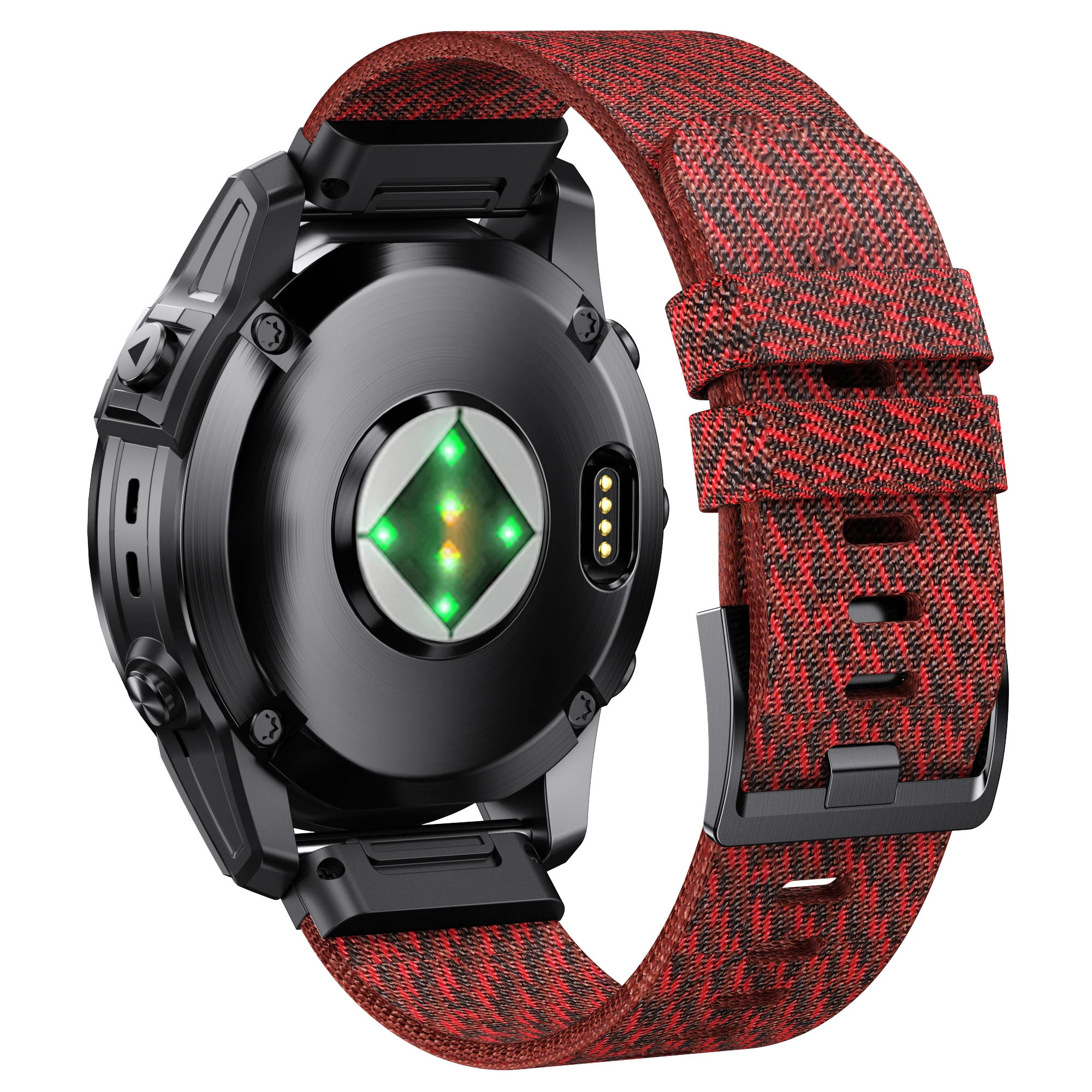 Band Bracelet Garmin Fenix Sapphire With Metal Band 22 26MM Garmin