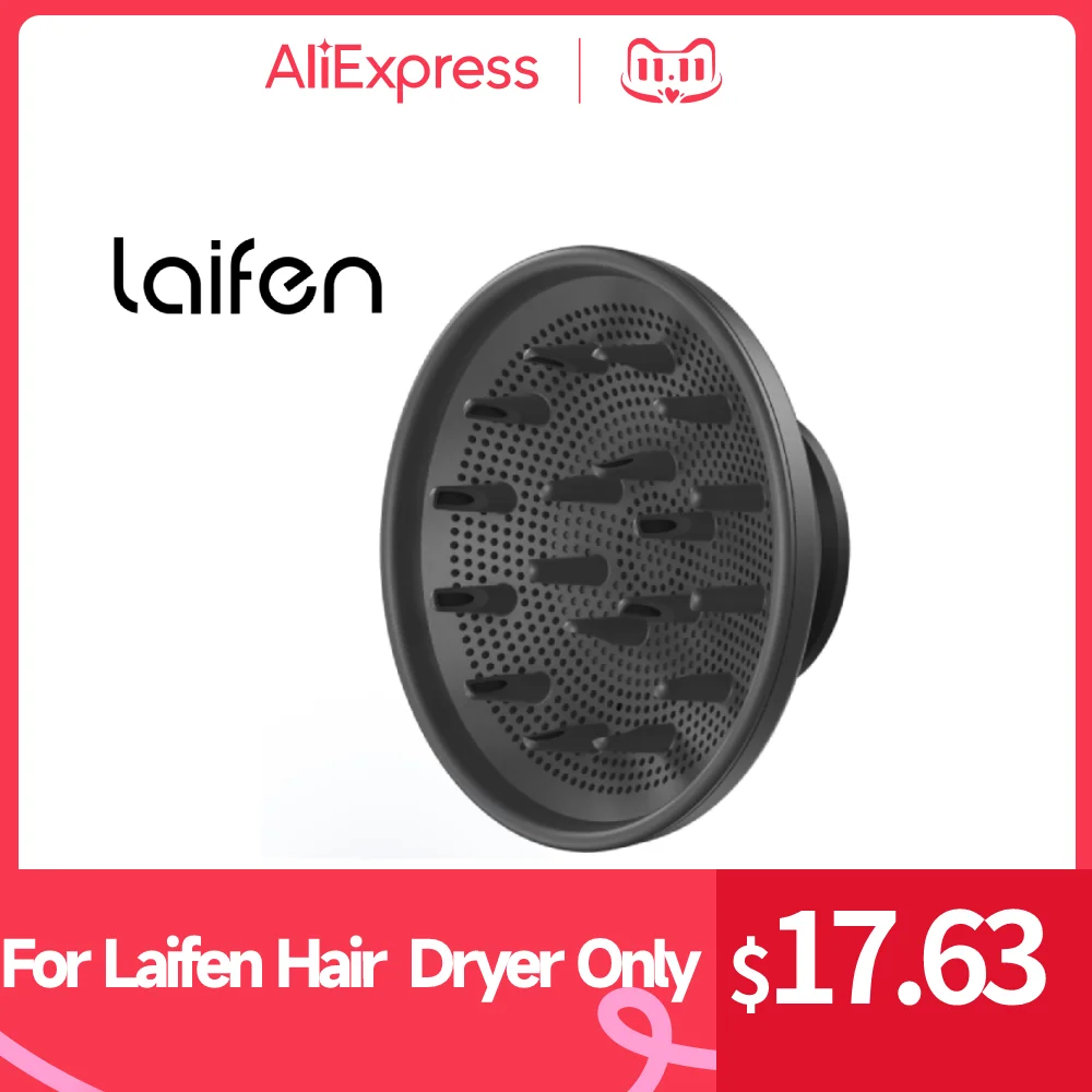 Laifen Diffuser Nozzle For Wavy/curly/long&short Hair 360 Degree